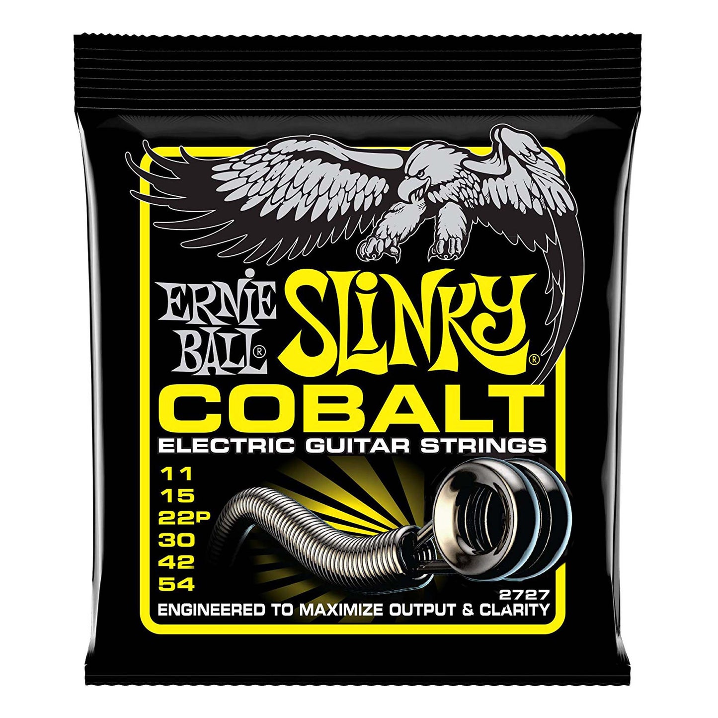 Ernie Ball Cobalt Beefy Slinky Set, .011 - .054