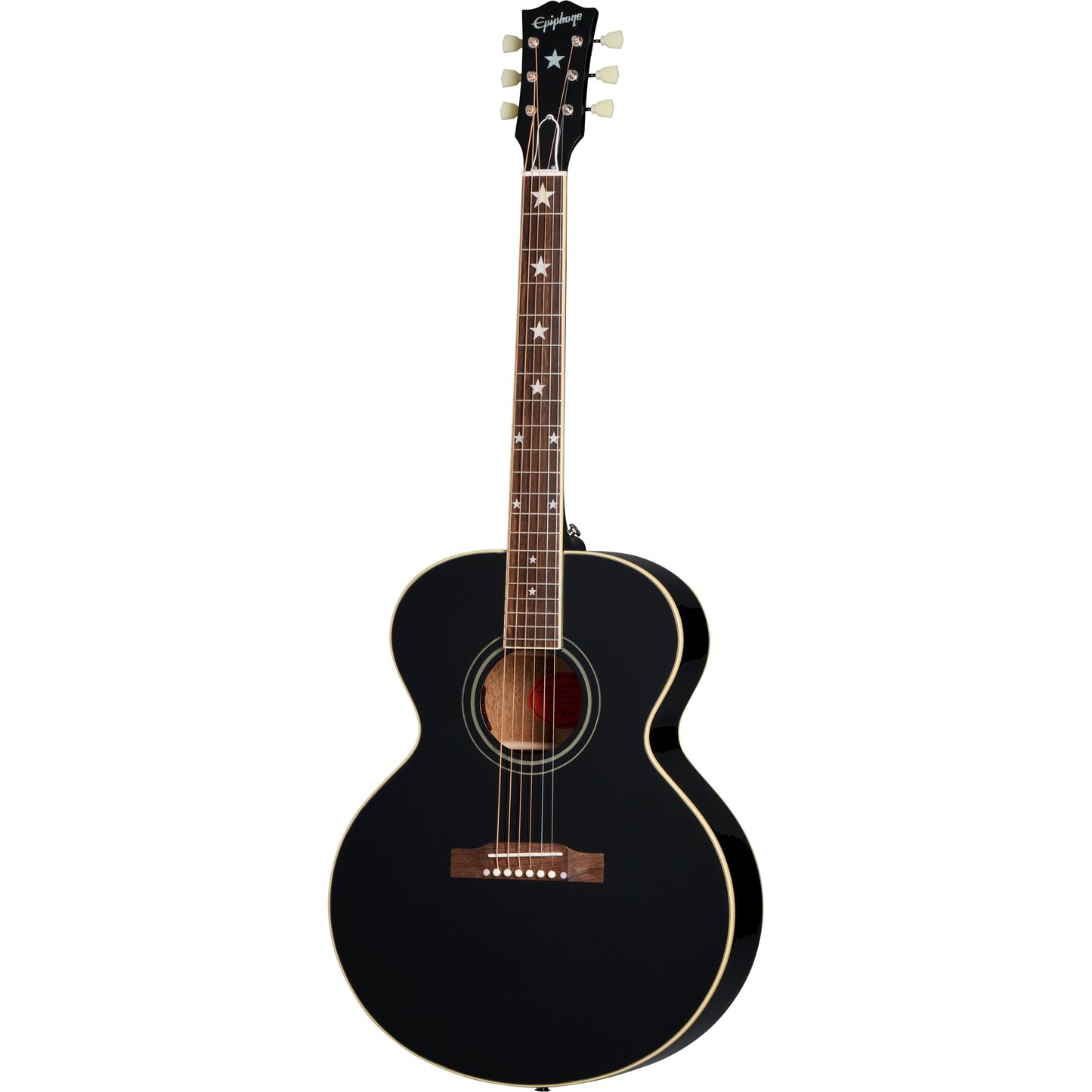 Epiphone J-180 LS Acoustic Electric Guitar - Ebony