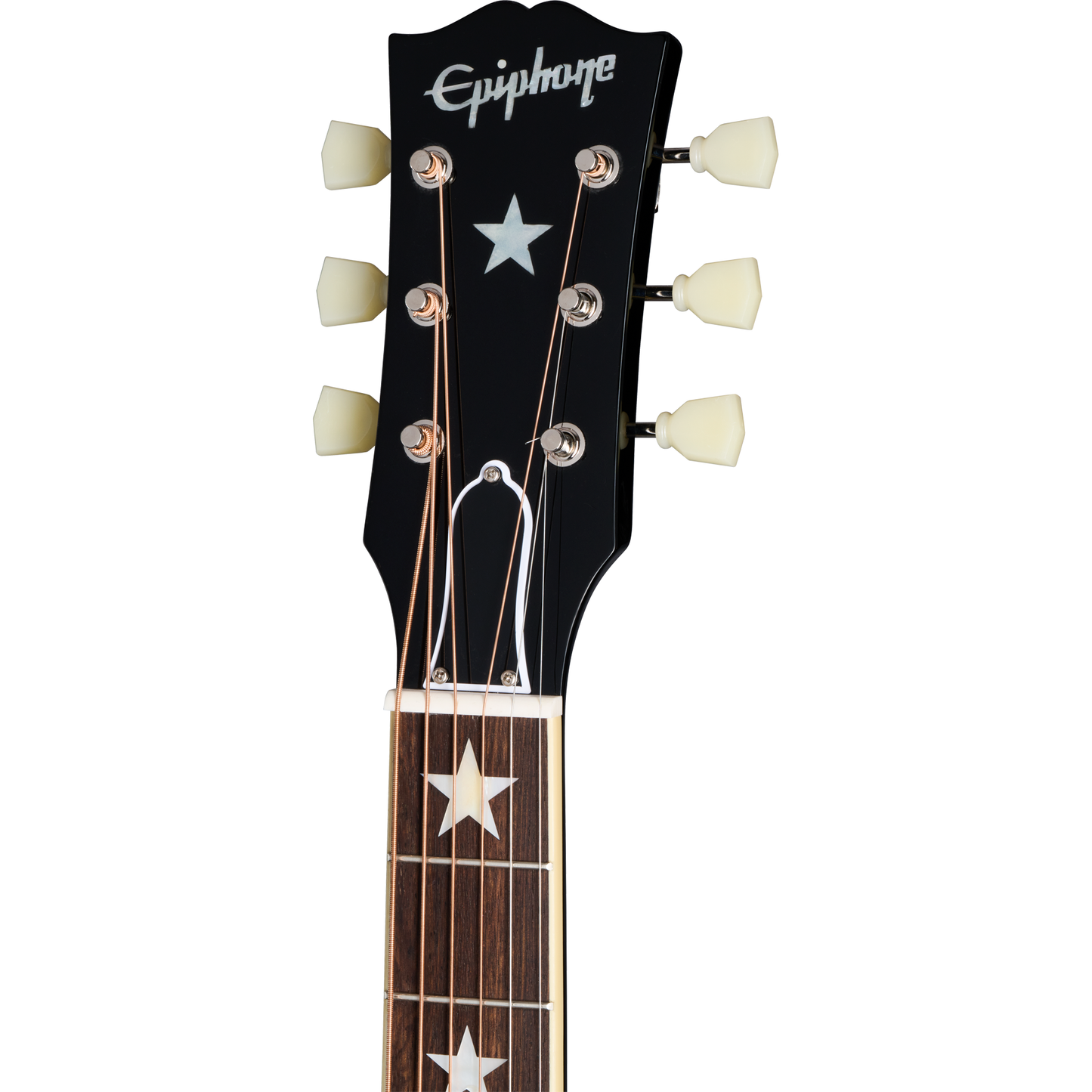 Epiphone J-180 LS Acoustic Electric Guitar - Ebony