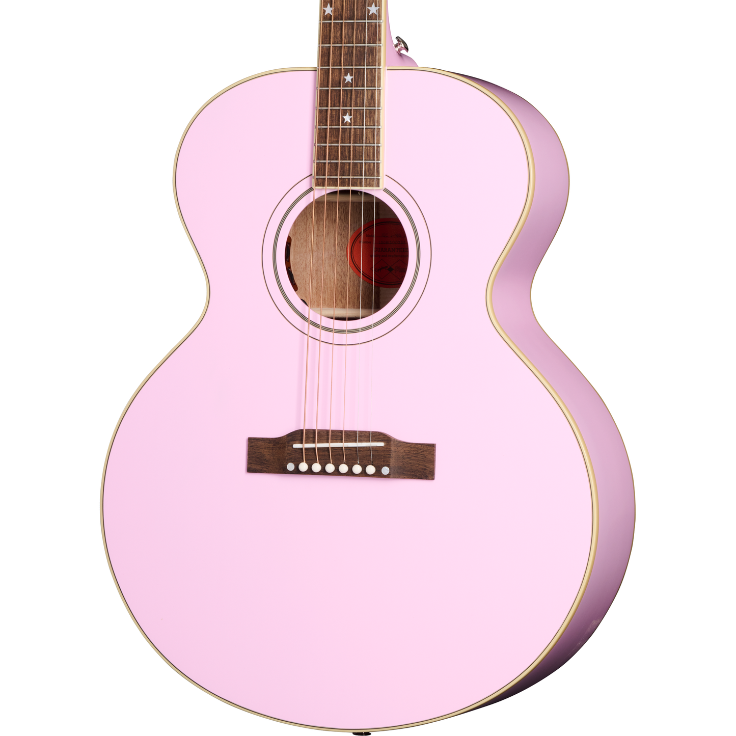Epiphone J-180 LS Acoustic Electric Guitar - Pink
