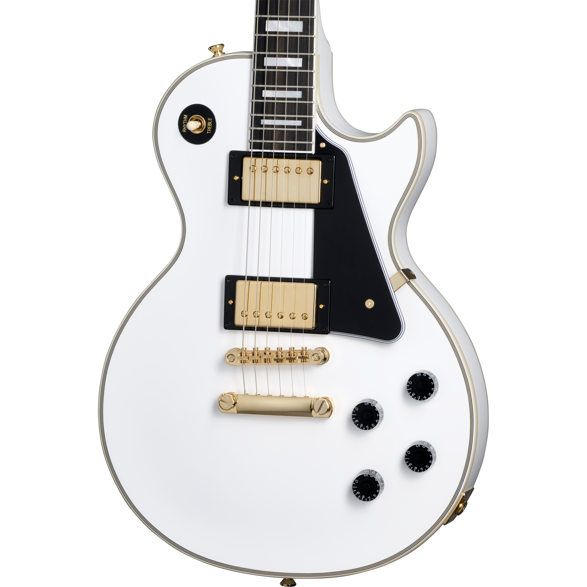 Epiphone Les Paul Custom Electric Guitar - Alpine White – Alto Music Epiphone Les Paul Custom Electric Guitar - Alpine White – Alto Music