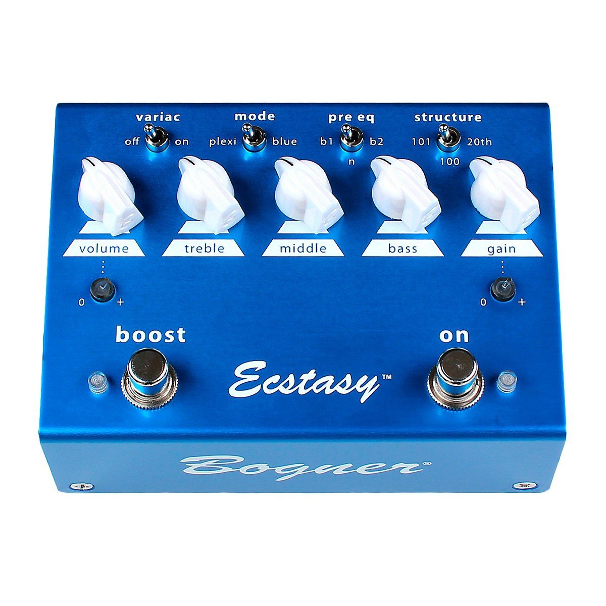 Bogner Ecstasy Blue Overdrive Guitar Pedal