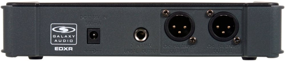 Galaxy Audio GXY-EDXR-HH38-D EDX Wireless Microphone System - Code D