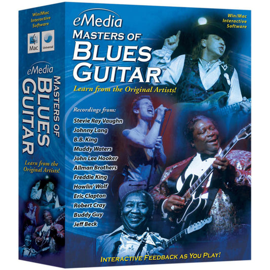 eMedia Masters of Blues Guitar - Macintosh (MBLUESGUIT)