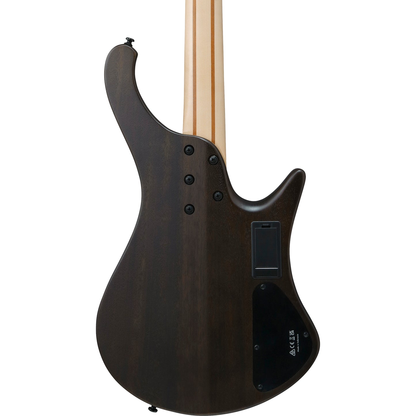 Ibanez EHB600 EHB Ergonomic Left Handed 4-String Headless Bass - Walnut Flat