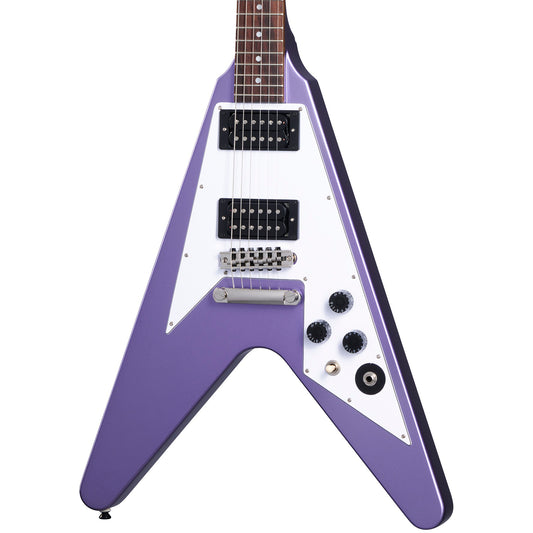 Epiphone Kirk Hammett 1979 Flying V Electric Guitar - Purple Metallic