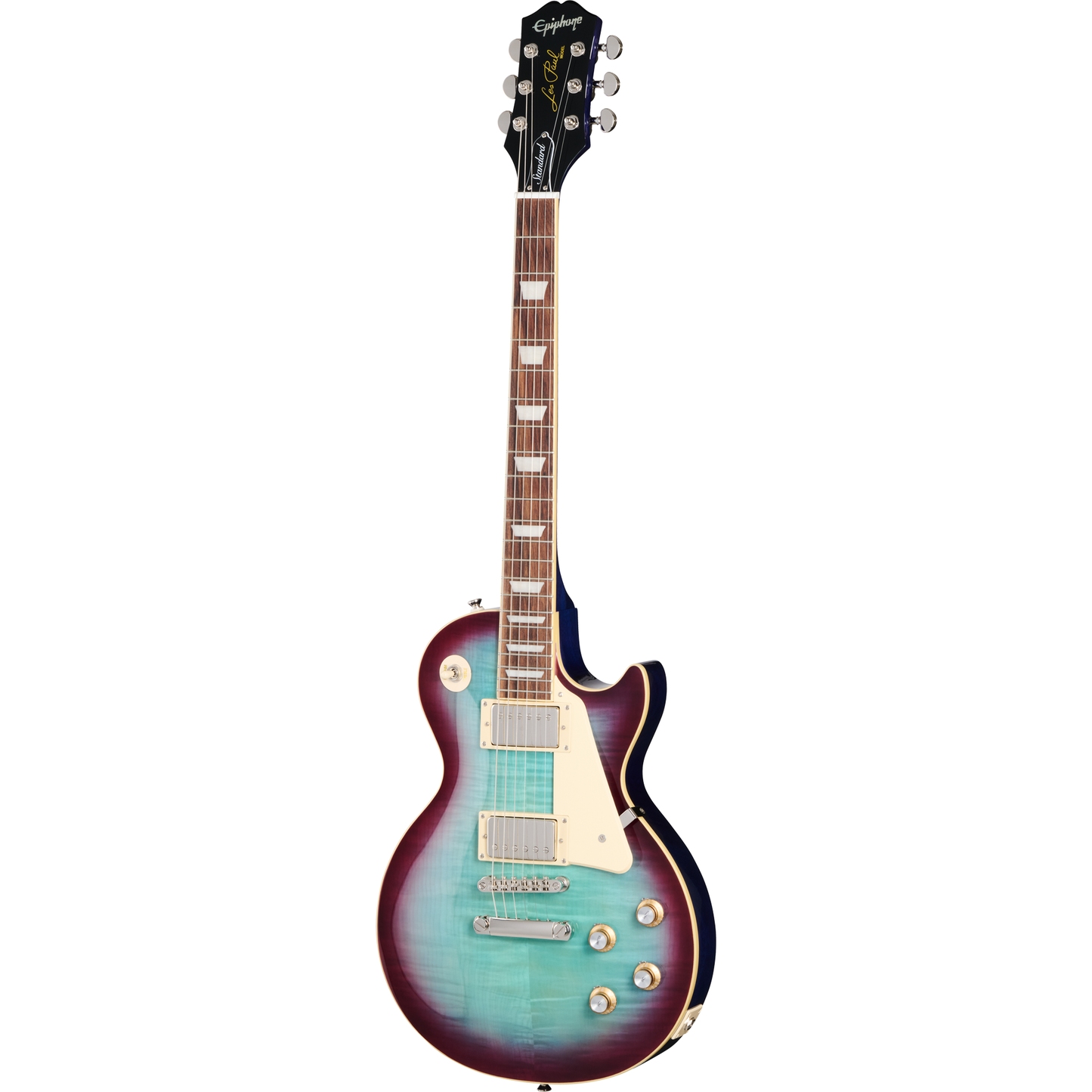 Epiphone Les Paul Standard 60s Figured Electric Guitar - Blueberry Burst