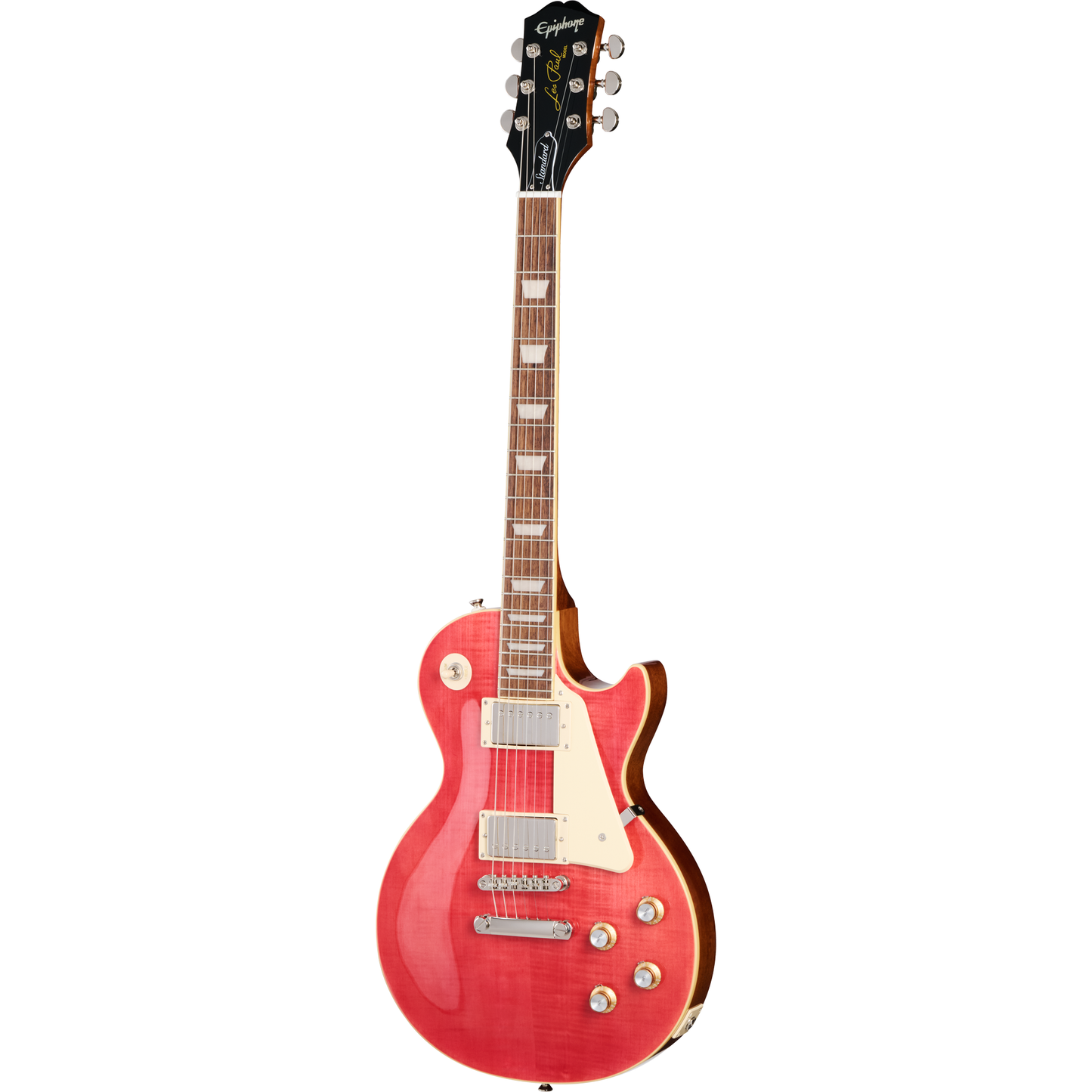 Epiphone Les Paul Standard 60s Figured Electric Guitar - Fucshia
