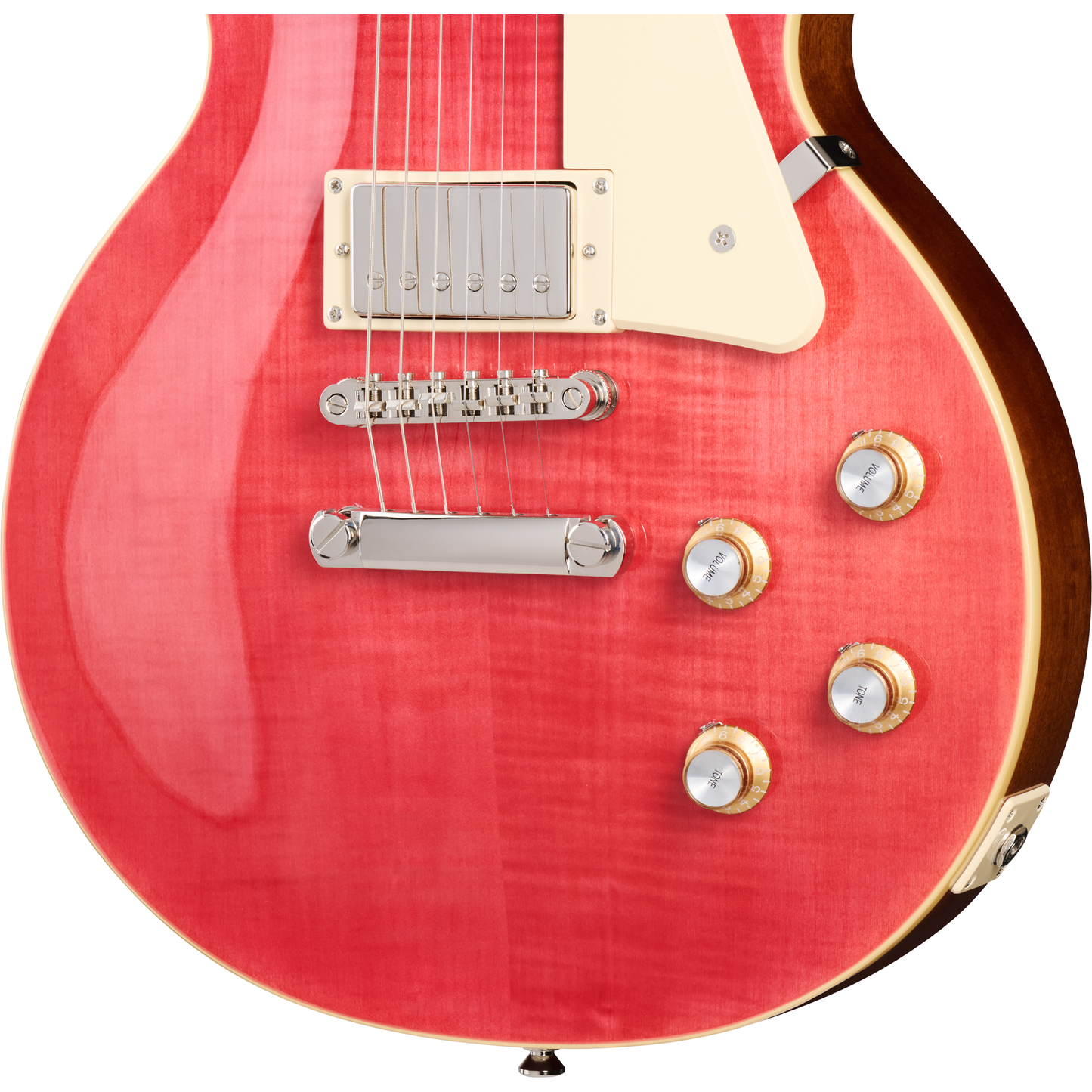 Epiphone Les Paul Standard 60s Figured Electric Guitar - Fucshia