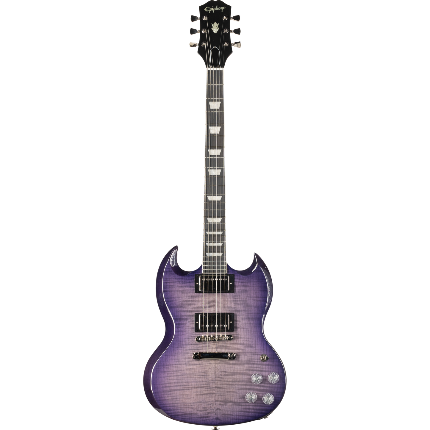 Epiphone SG Modern Figured Electric Guitar - Purple Burst