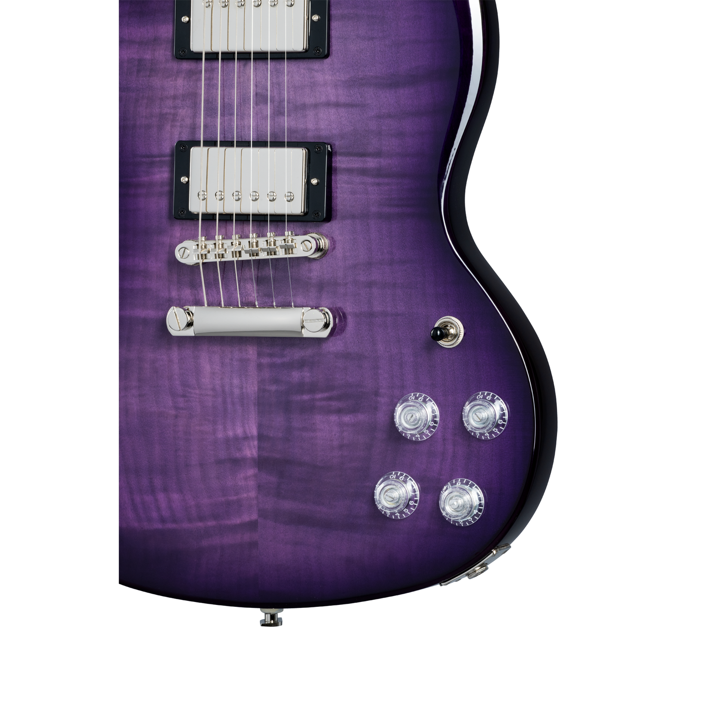 Epiphone SG Modern Figured Electric Guitar - Purple Burst