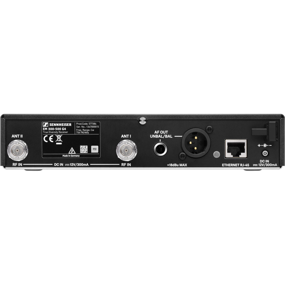Sennheiser EM 300-500 G4 Wireless True Diversity Receiver AW+: (470 to 558 MHz) (EM300-500G4-AWPLUS)