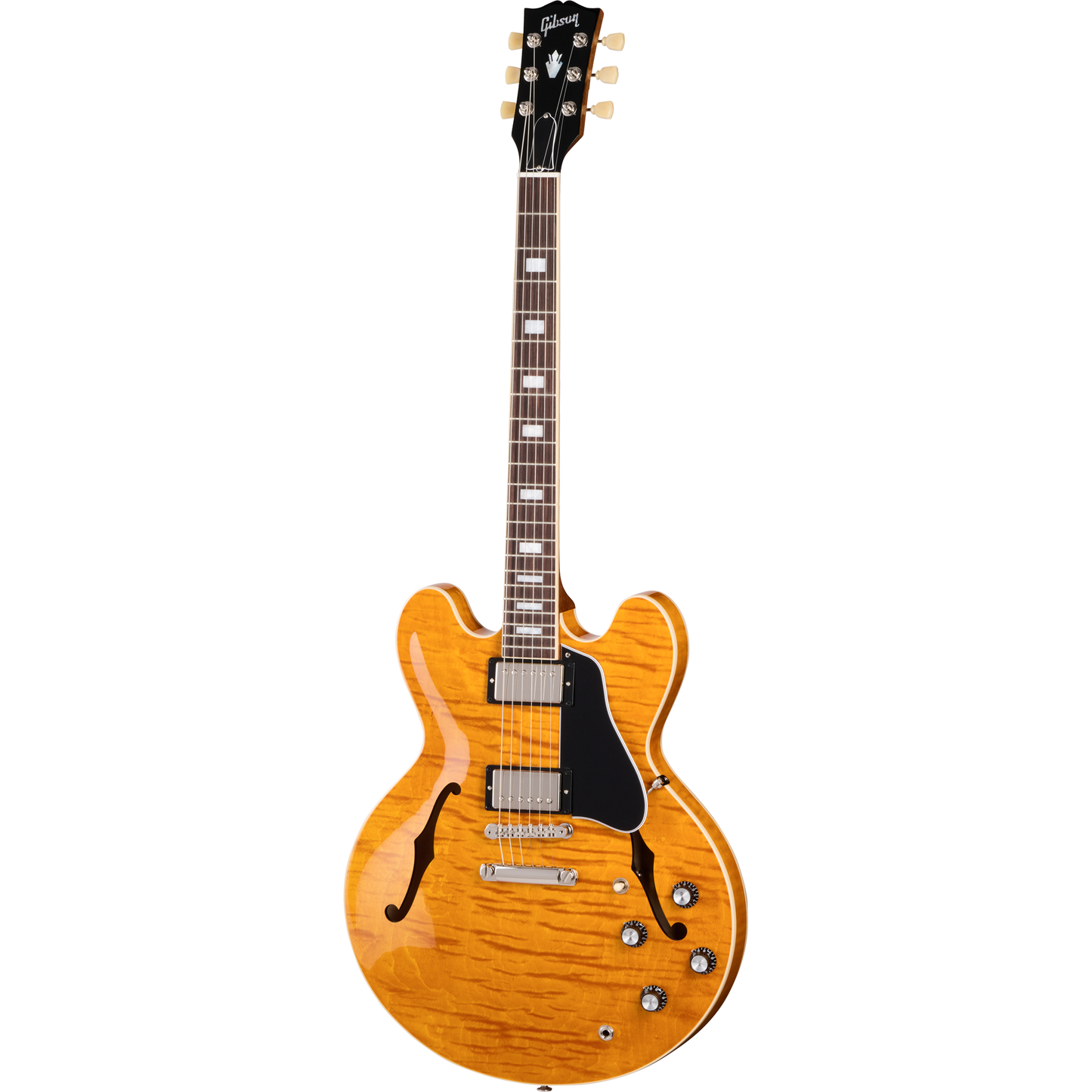Gibson ES-335 Figured Sem-Hollow Electric Guitar - Honey Amber