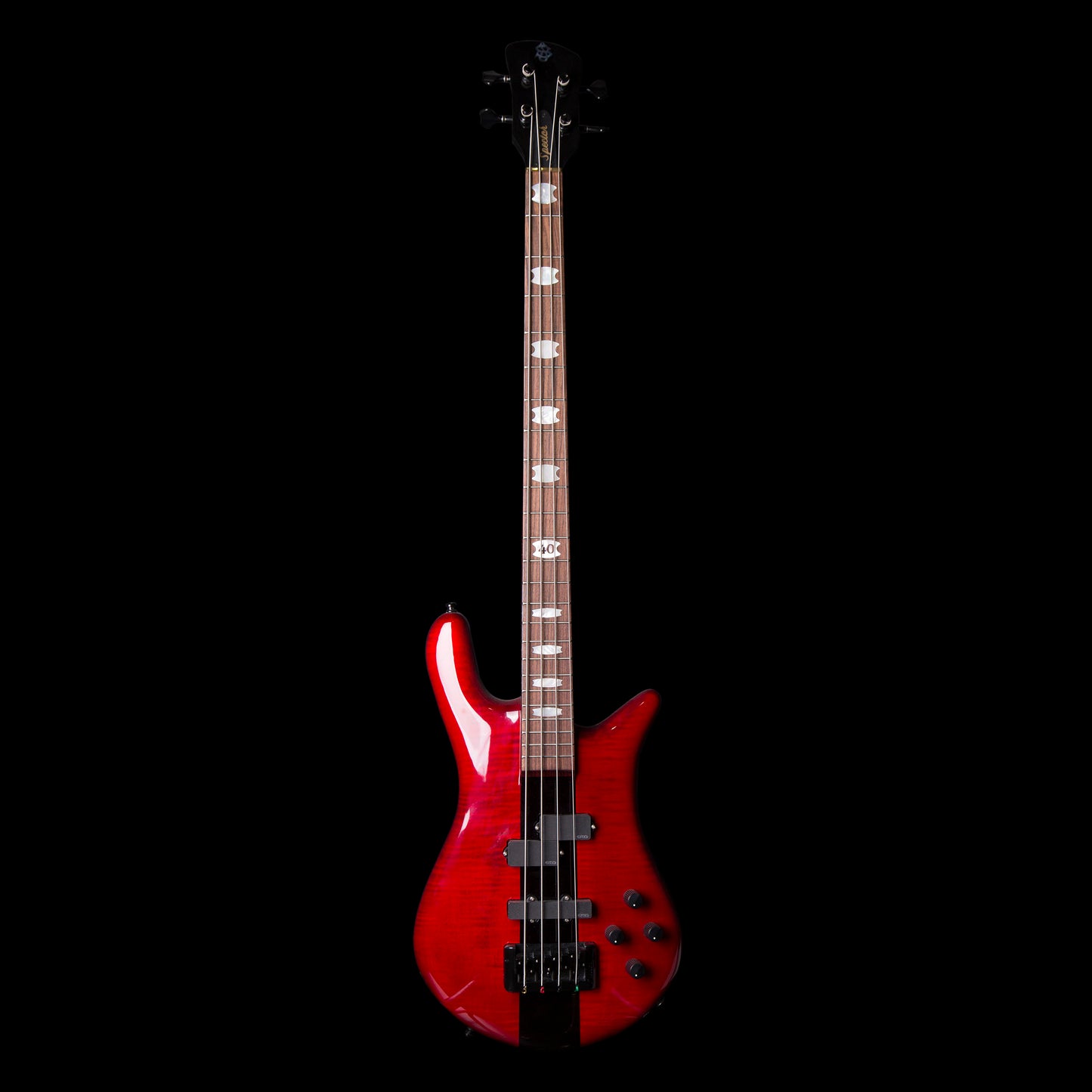Spector LTD Edition 40th Anniversary EURO4 LXLE 4 String Bass in Trans Red (EURO4LXLE40RED)