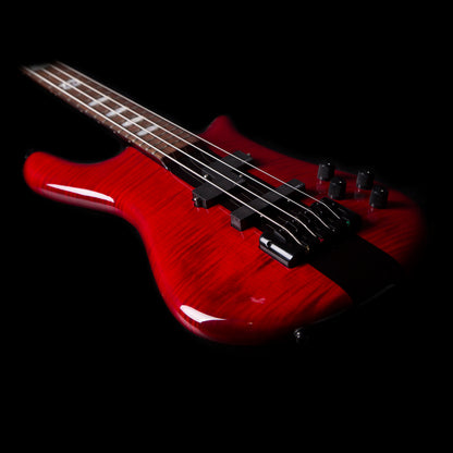 Spector LTD Edition 40th Anniversary EURO4 LXLE 4 String Bass in Trans Red (EURO4LXLE40RED)