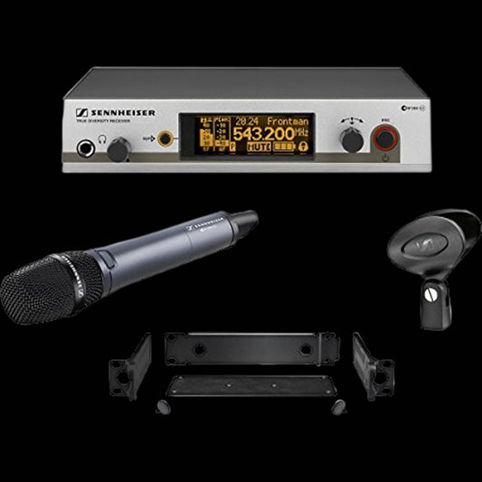 Sennheiser EW345 G3 Wireless Handheld Microphone System with EM 300 G3 Receiver (EW345G3B)