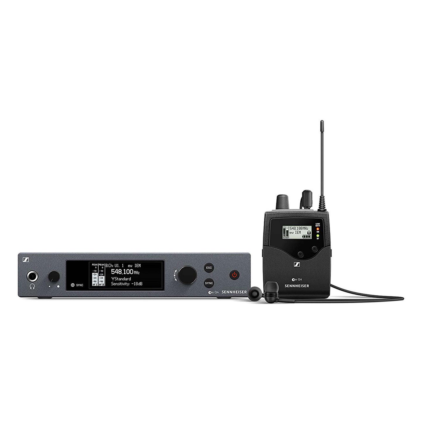 Sennheiser Ew IEM G4 Wireless Monitor System (G: 566 to 608 MHz) (EWIEMG4-G)
