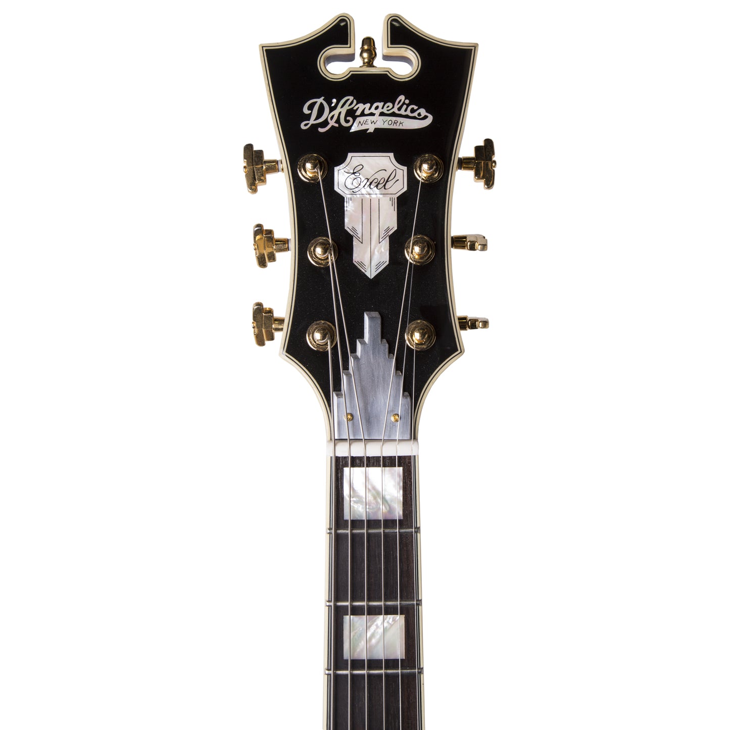 D'Angelico EX-63 Archtop Acoustic-Electric Guitar Sunburst w/ Case (EX63SB)