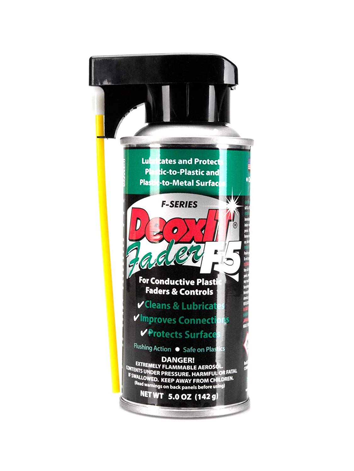 Hosa F5S-H6 Deoxit Faderlube Spray 5oz
