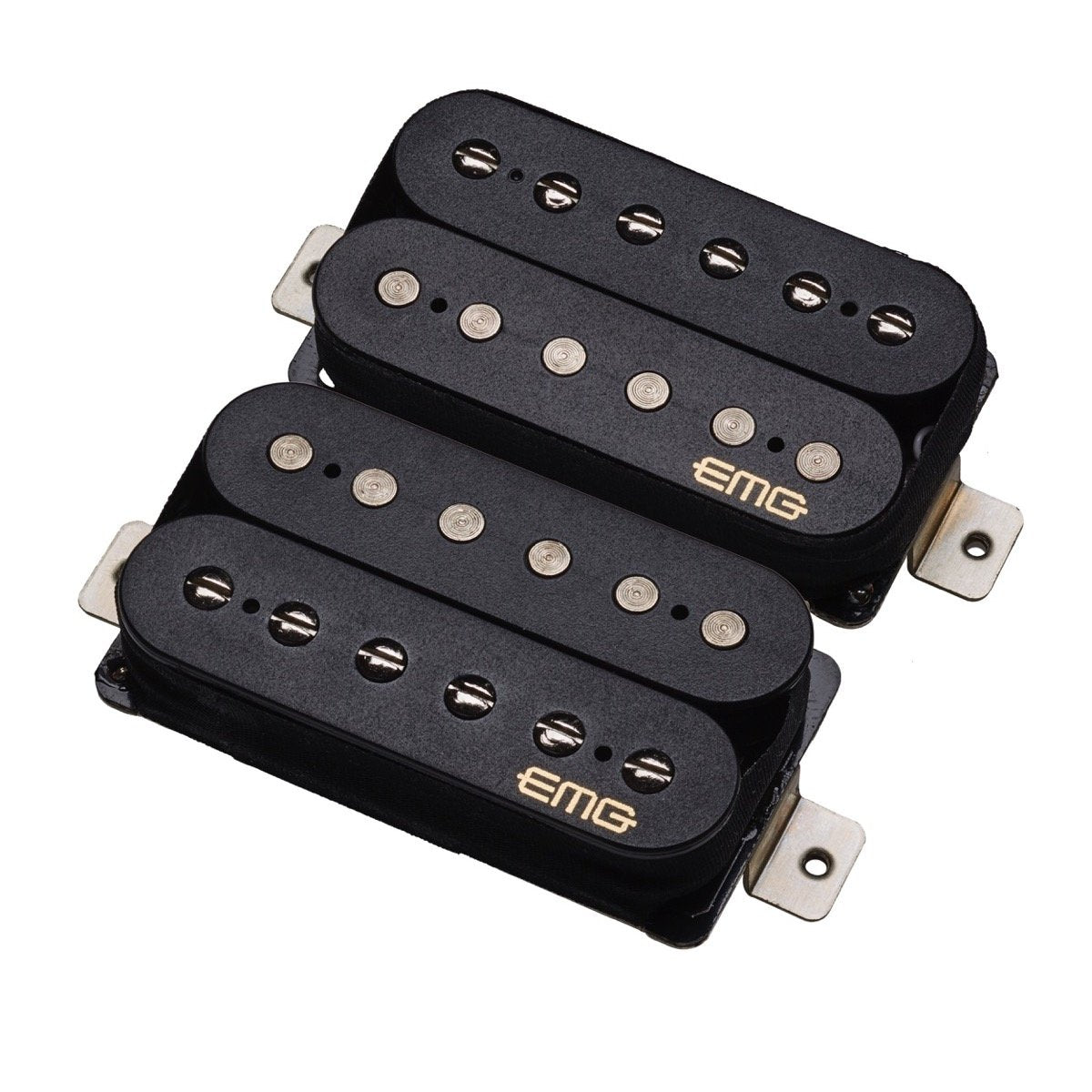 EMG Fat 55 F Spaced Retro Active Electric Guitar Humbucker Pickup Set, Black