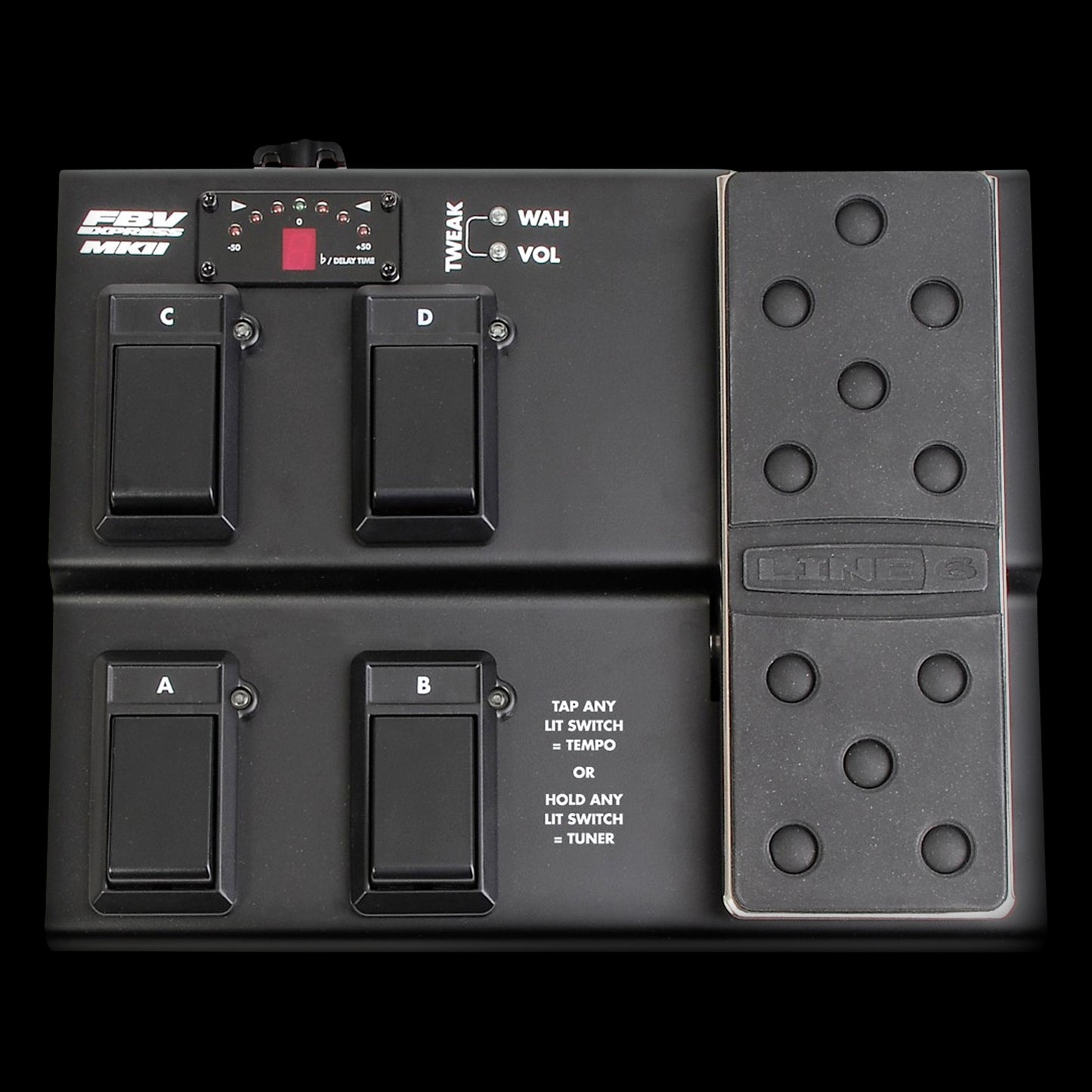 Line 6 FBV Express MKII Guitar Footswitch - Black