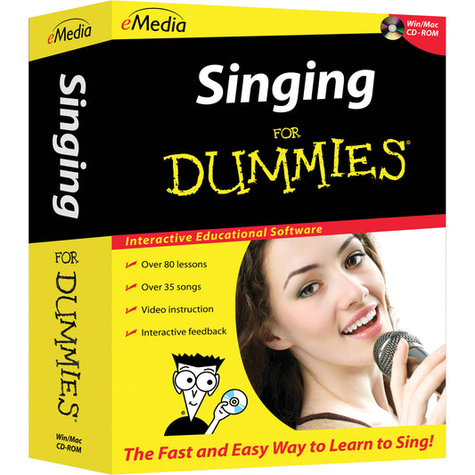 eMedia Singing for Dummies - Macintosh (SINGDUM)
