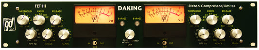 Daking FET 3 Compressor with Power Supply