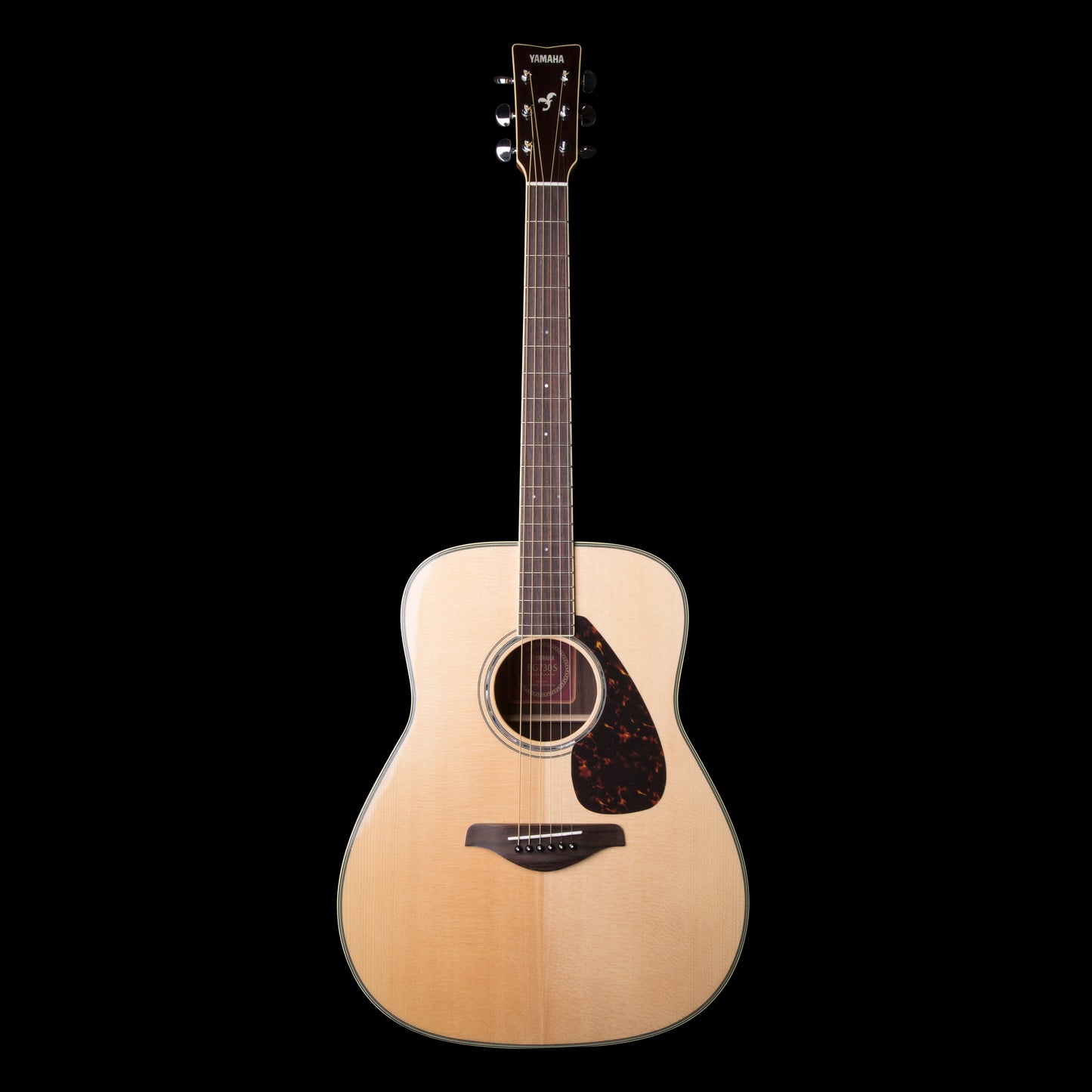 Yamaha FG730S Dreadnought Solid Sitka Acoustic Guitar Natural (FG730S)