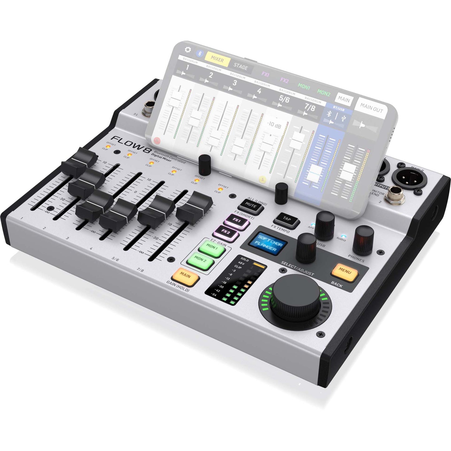 Behringer Flow 8 8-Input Digital Mixer with Bluetooth