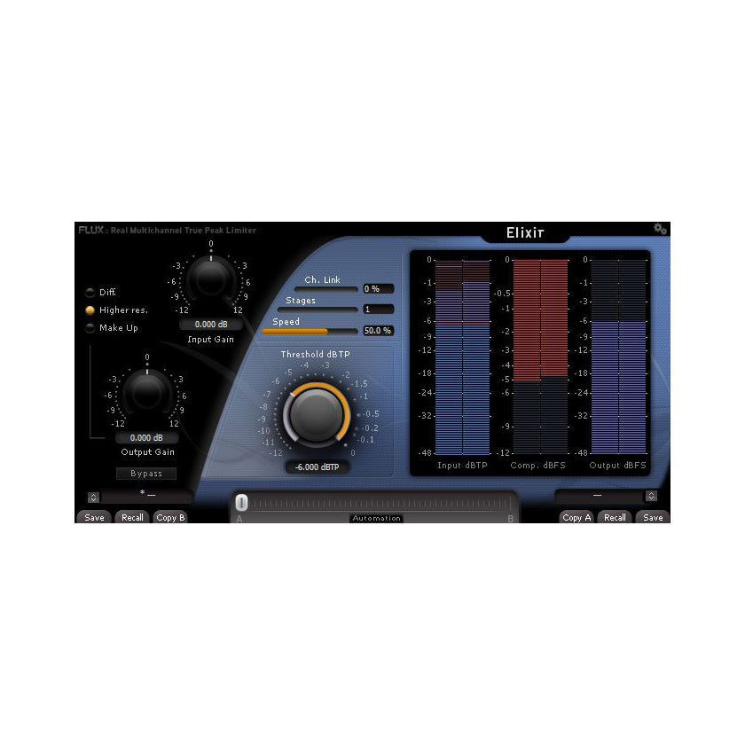 Flux Elixir V3 Multichannel Limiter Plug-In