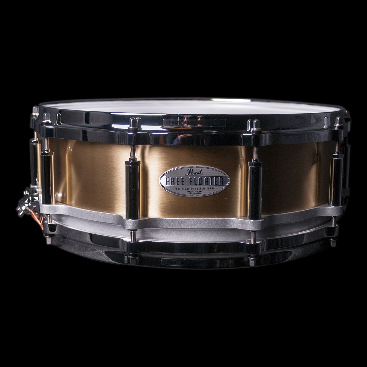 Pearl FTBR1450 Free Floating 14'x 5' Task Specific Brass Snare FTBR1450
