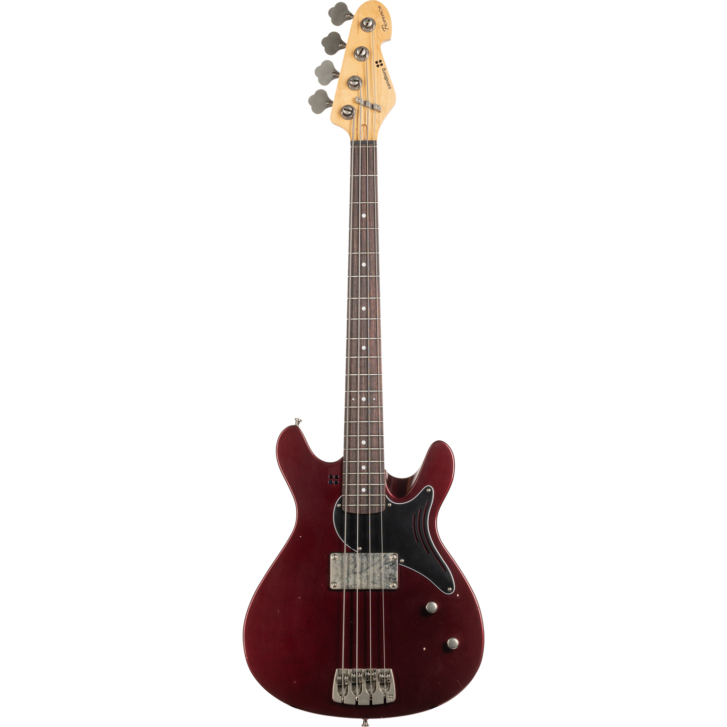 Sandberg Florence 4-String Electric Bass - Soft Aged Ruby Red