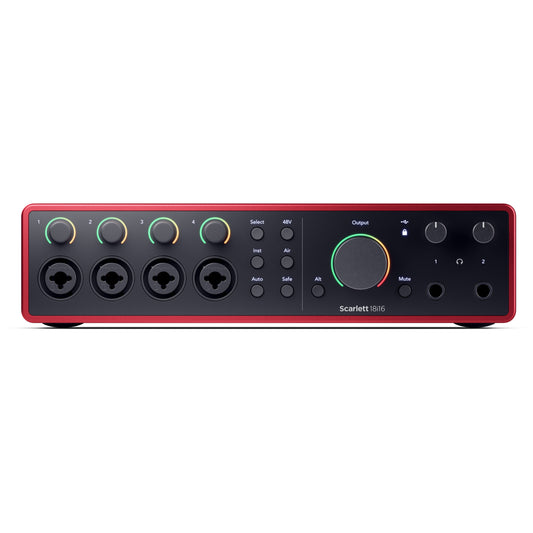 Focusrite Scarlett 18i16 4th Gen 18x16 USB Audio Interface