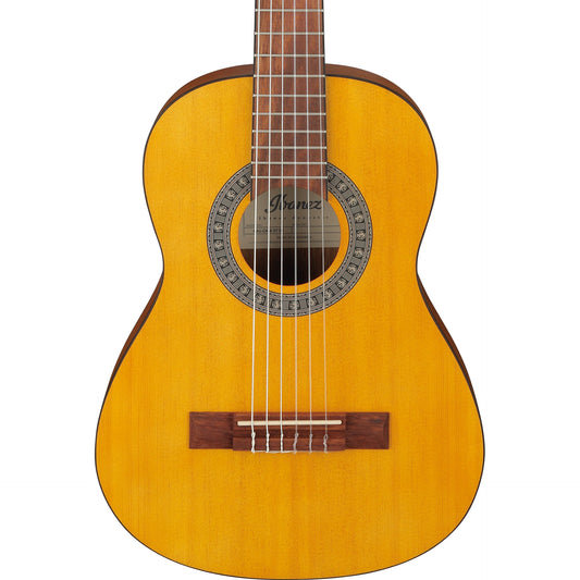Ibanez GA1OAM Classic 1/2 Size Acoustic Guitar, Open Pore Amber