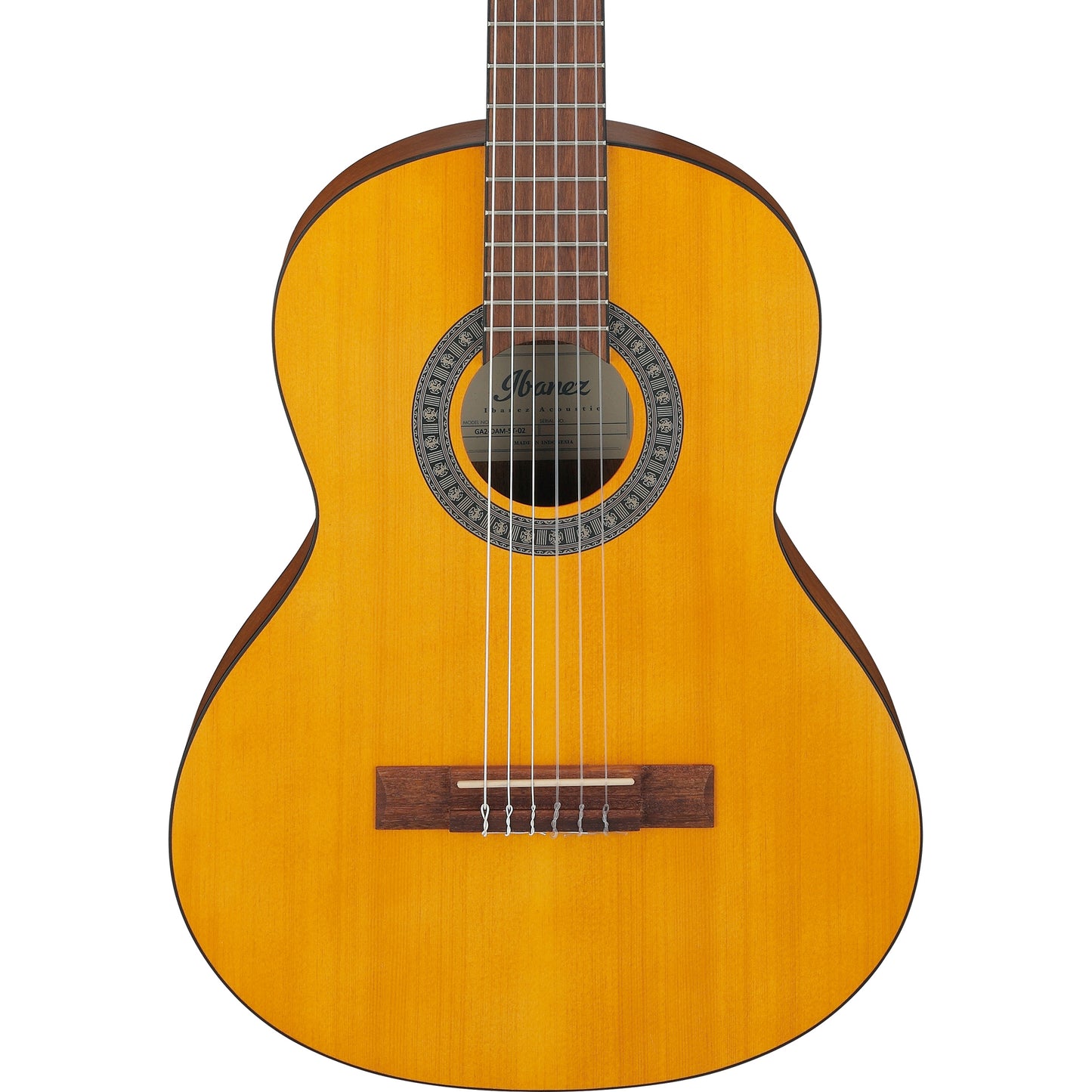 Ibanez GA2OAM Classic 3/4 Size Acoustic Guitar, Open Pore Amber