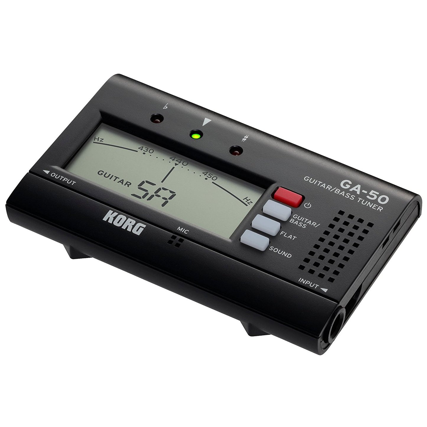 Korg GA-50 Guitar Tuner Black