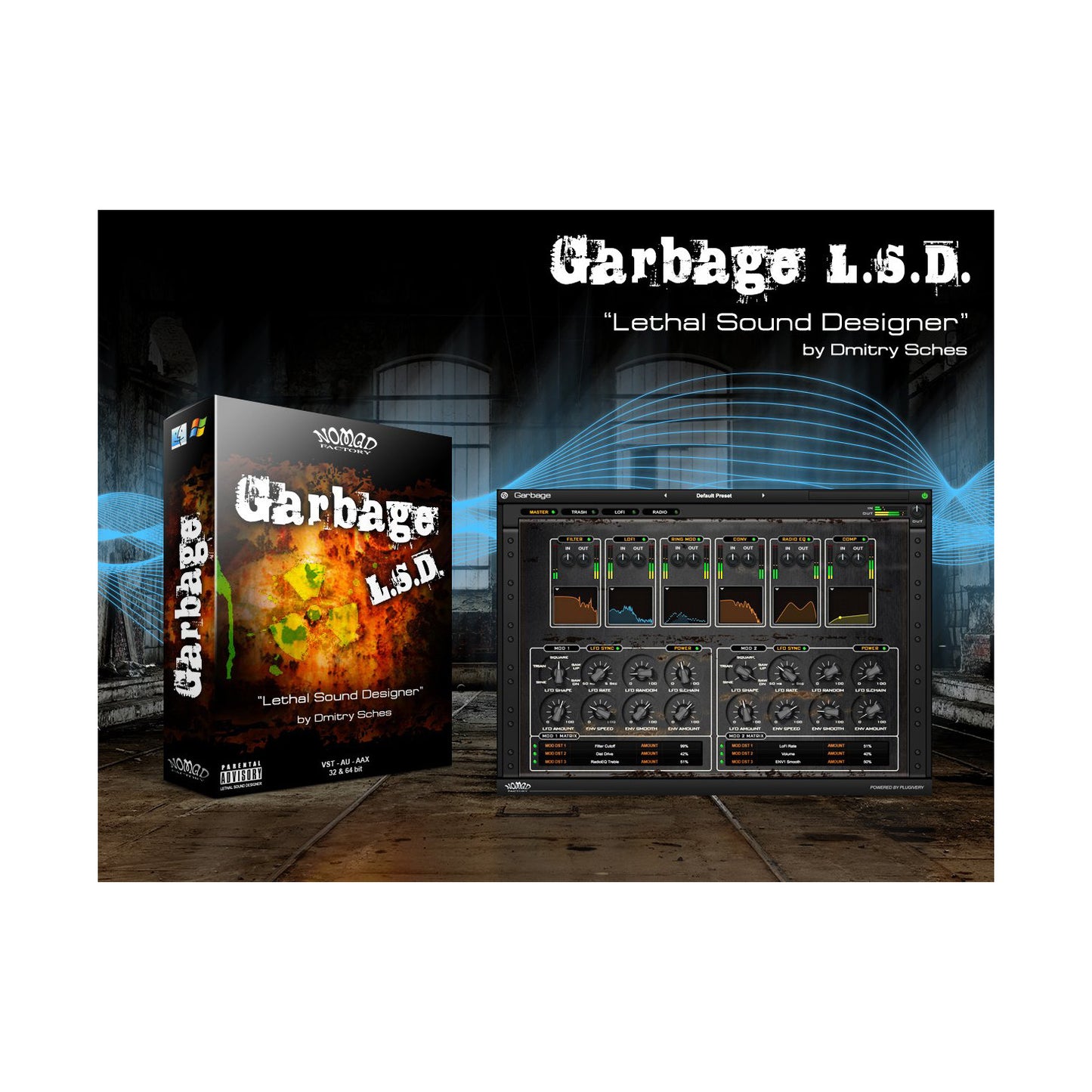 Nomad Factory Garbage LSD Plug-In