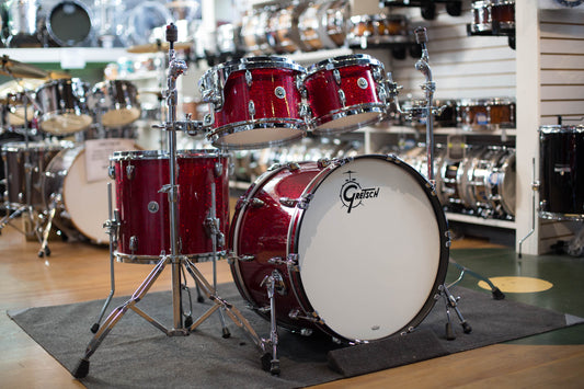 Gretsch Brooklyn Series Drum Kit in Red Glass Nitron Wrap GBE8246CRM