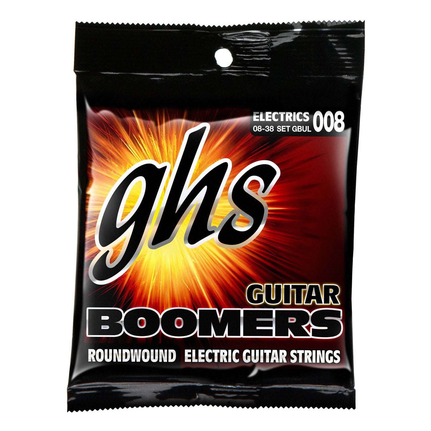 GHS GBUL Boomers Ultra Light Electric Guitar Strings