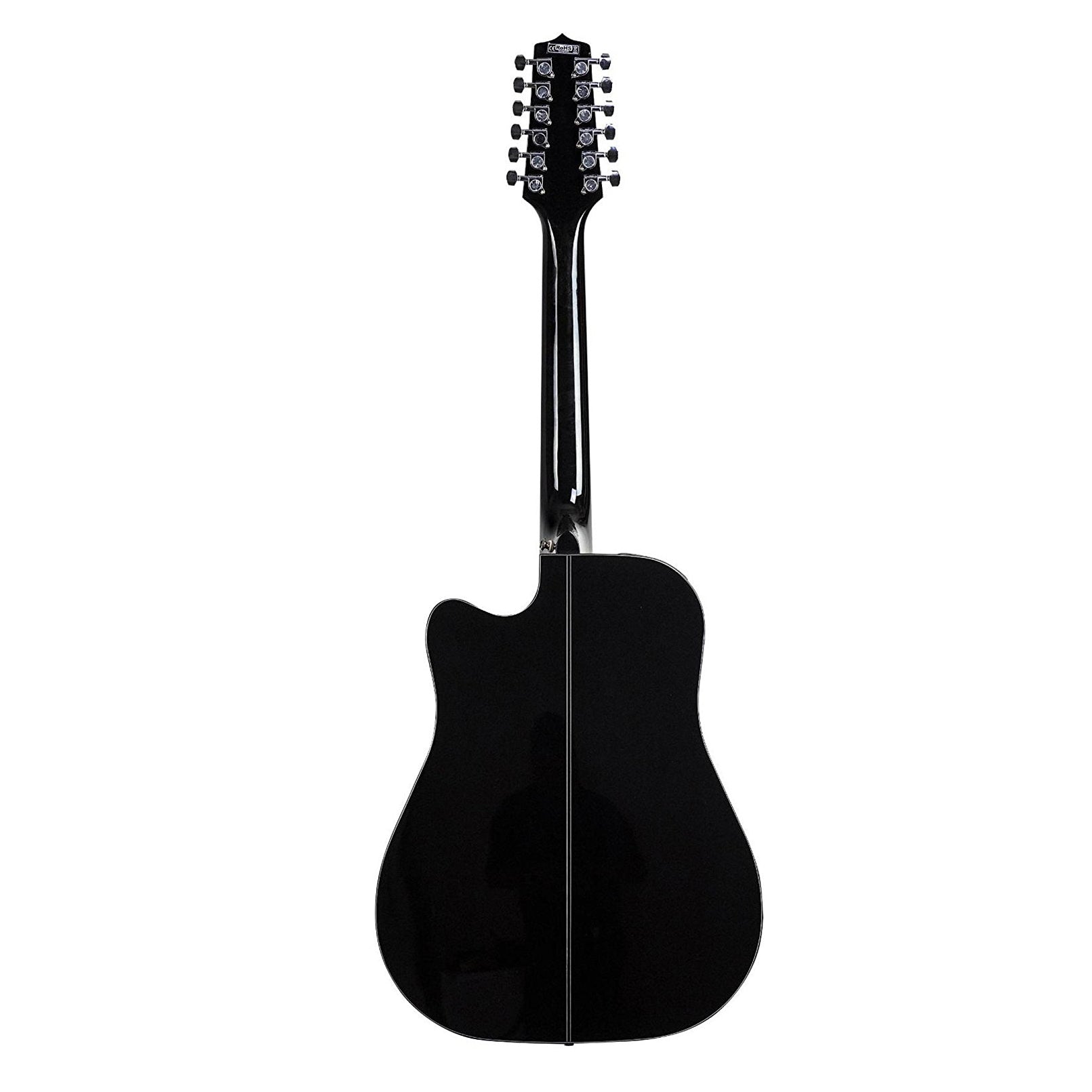 Takamine G Series GD30CE-12BLK Dreadnought Acoustic-Electric 12-String Guitar