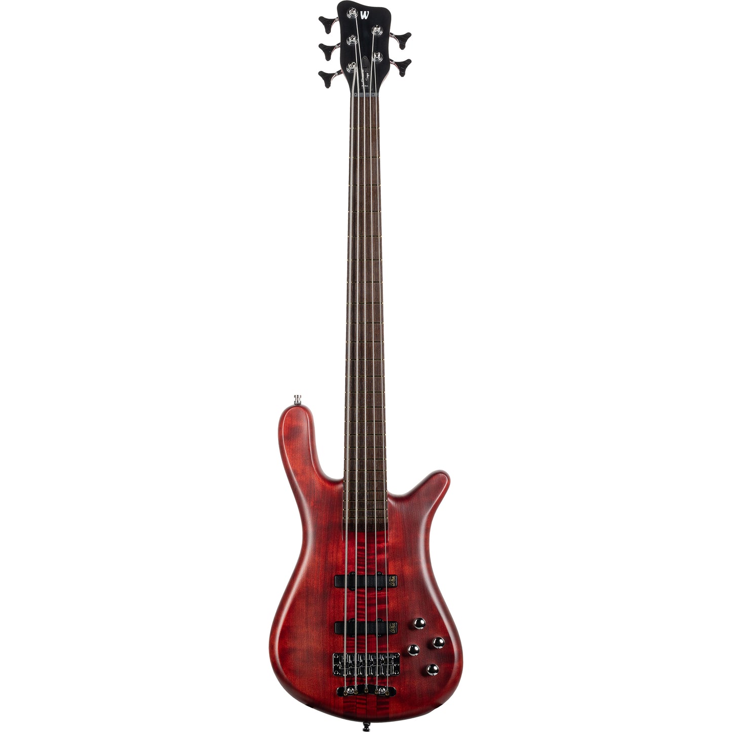 Warwick Pro Streamer Stage I 5 String Bass - Burgundy Red Transparent Satin
