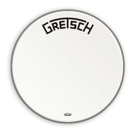 Gretsch Grdhcw22b 22" Broadkaster Logo Coated Bass Drum Head