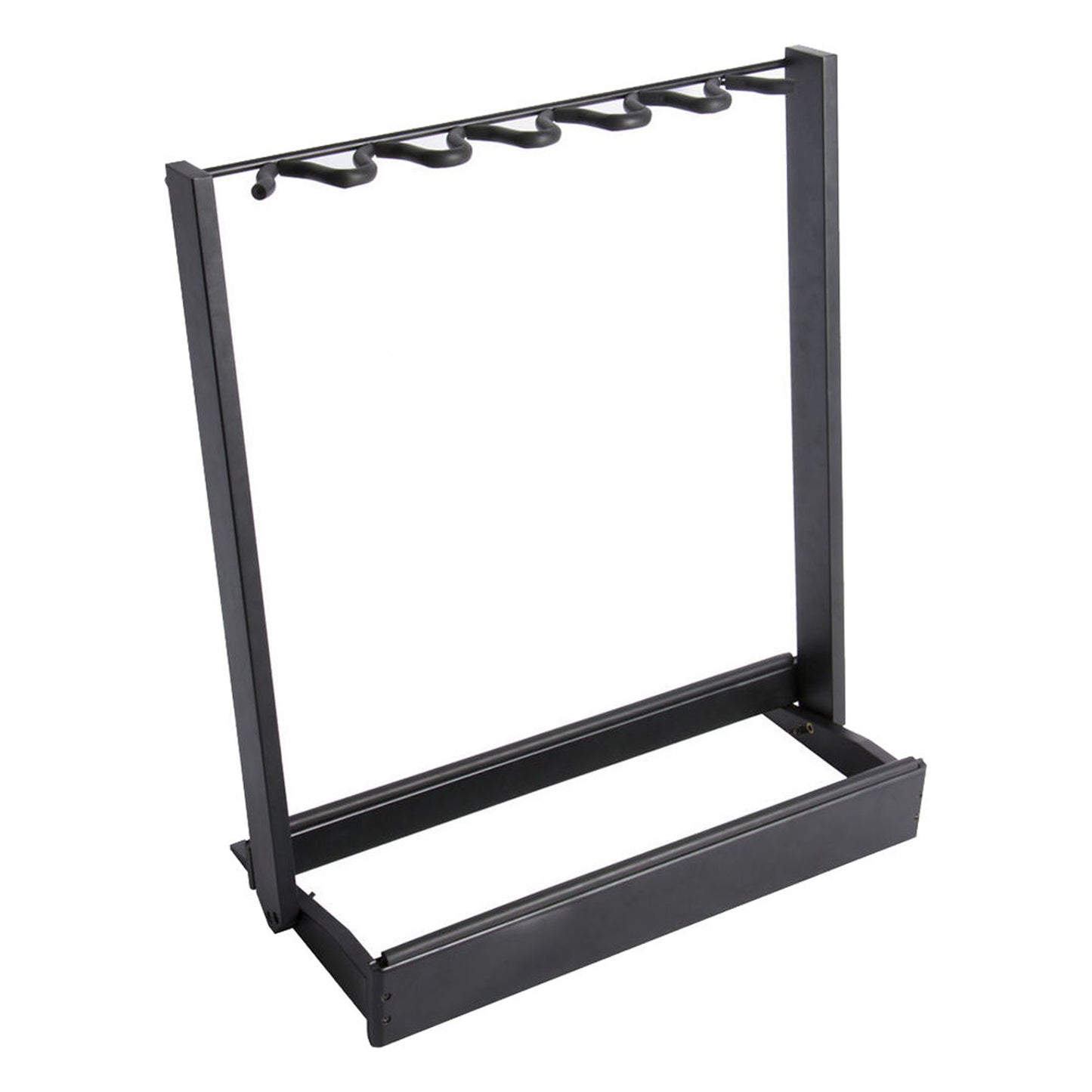 On Stage GS7563B Side-Loading Guitar Rack, Black Finish