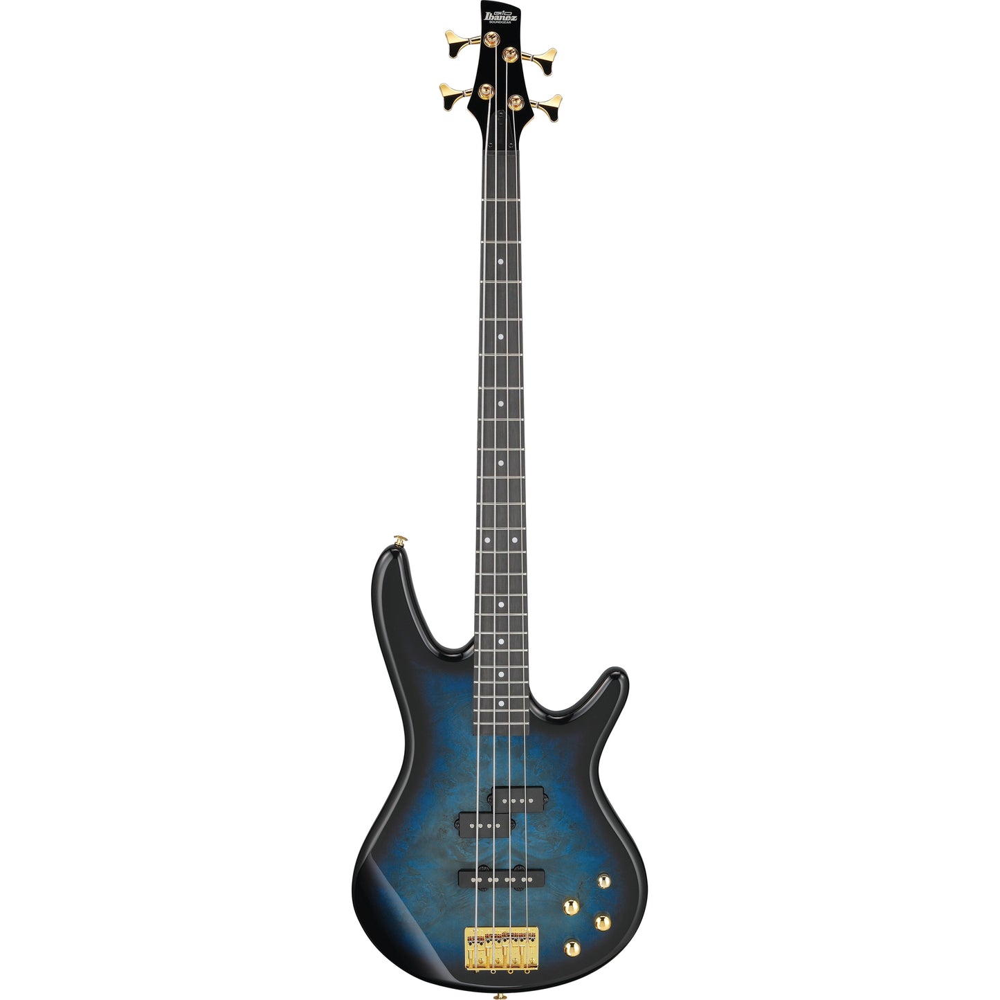 Ibanez GSR200PC Gio SR 4-String Electric Bass - Transparent Marine Burst