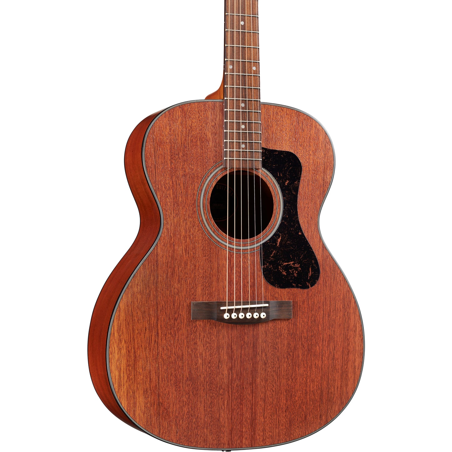 Guild OM-320 Natural Orchestra Model Acoustic Guitar - Solid Mahogany Top