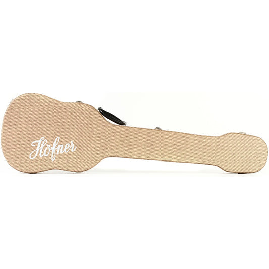 Hofner Violin Bass Hardshell Case ‑ Retro Tweed