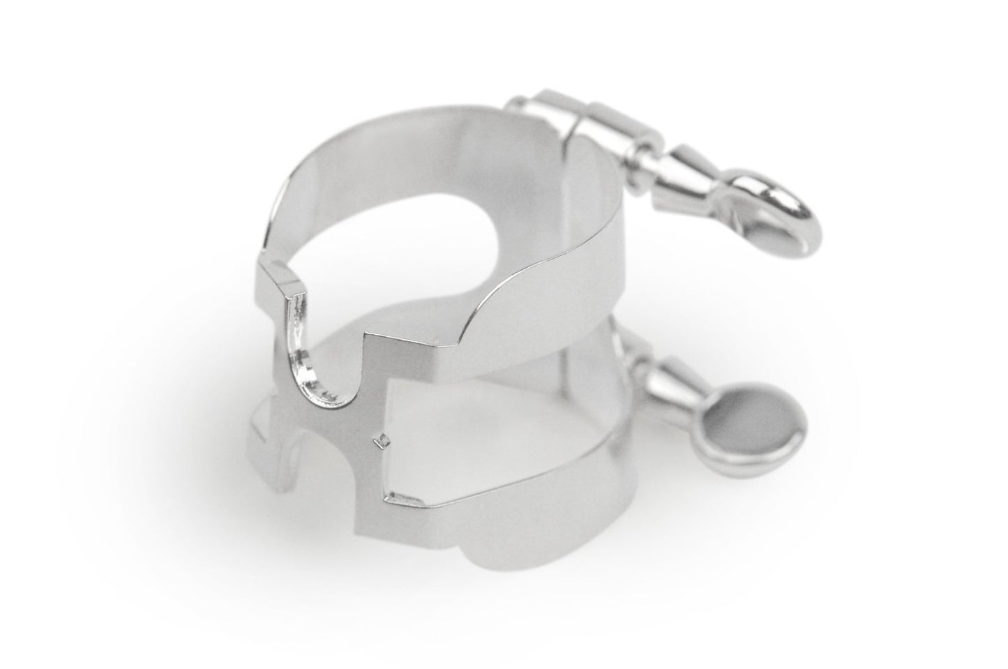 Rico H-ligature & cap for hard rubber alto saxophone mouthpieces