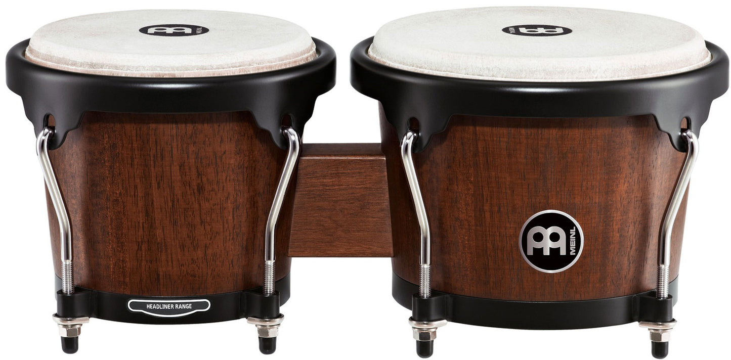 Meinl Headliner Series Bongos in Vintage Wine Barrel Finish
