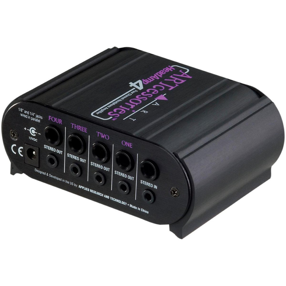 ART HEADAMP4 8-Output (4-Channel) Stereo Headphone Amplifier