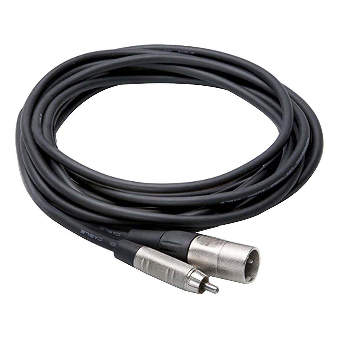 Hosa HRX-005 REAN RCA to XLR Male Pro Unbalanced Interconnect Cable, 5 Feet